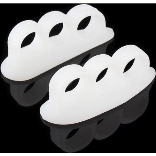 2pcs Gel Toe Separators Stretchers Alignment Overlapping Toes Orthotics & Hammer Toes Orthopedic Cushion Feet Care Shoes Insoles