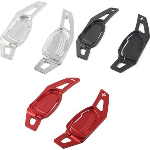 2Pcs Steering Wheel Shift Paddle Shifter Extension For Audi A5 RS7 2016 S3 15-17 S5 16-17 S6 2015 SQ5 14-16 RS3 15-16 RS6 15-18