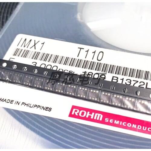 10PCS IMX1 IMX1T110 import ROHM SOT163 silk-screen IMX1 umx1 EMX1 patch