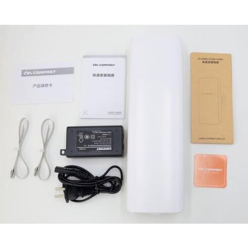 2pcs Wireless Bridge CPE Wi fi Antenna AP 3-5km Long Distance Outdoor 5.8G Wifi router 2 Extender Signal Amplifier Point Wifi AP