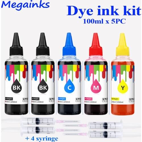 100ML 250ML 500ML Refill Dye Ink for Canon PGI-450 CLI-451 PIXMA IP7240 MG5440 MG5540 MG6440 MG6640 MG5640 MX724 MX924 IX6840