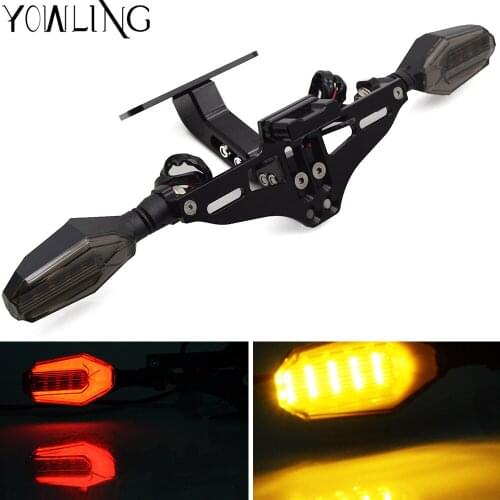 For Honda CBR929RR HYOSUNG GT125R GT250R GT650R GT650S Motorcycle accessories Fender Eliminator License Plate Bracket Tidy Tail