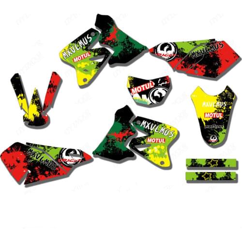 GRAPHICS Personalised Stickers Motorcycle Decos FOR Suzuki DRZ400 DR-Z400 DRZ400S DRZ400SM 2000-2008 2009 2010 2011 2012 400 DRZ