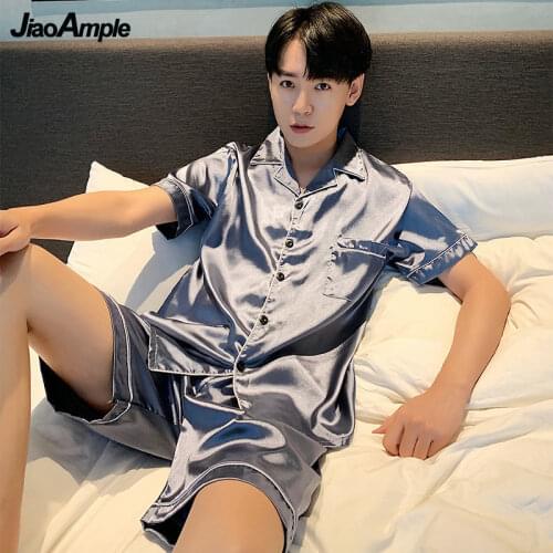 Летние мужские пижамы JiaoAmple China At AliExpress