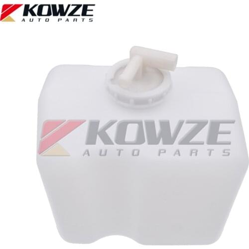 KOWZE Car Radiator Condenser Coolant Overflow Reservoir Water Tank MB605260 fit for Mitsubishi Montero Pajero L200 MB598036