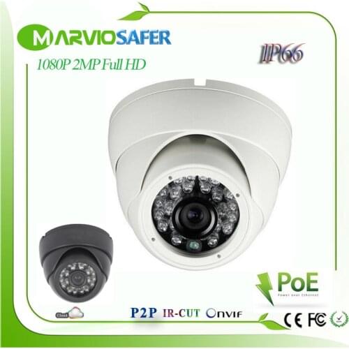 H.265/H.264 2MP 1080P 2 Megapixel Full HD IPCam Dome IR Night Vision Network IP CCTV Camera Camara IP POE Optional onvif RTSP