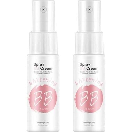 NEW 20ml Sunscreen Spray Summer Moisturizing Lotion BB Cream Whitening Spray Body Sunscreen Spray Concealer Liquid Foundation