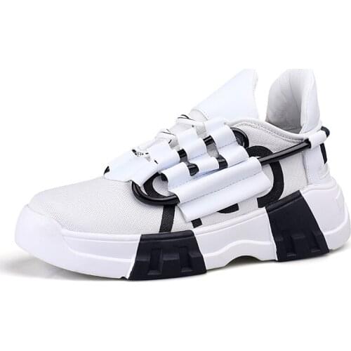 New Mens Designer Sneakers Hip Hop Street Style Short Sneakers Thick-soled Fashion EVA Baskets Tenis Masculino Adulto Sneakers