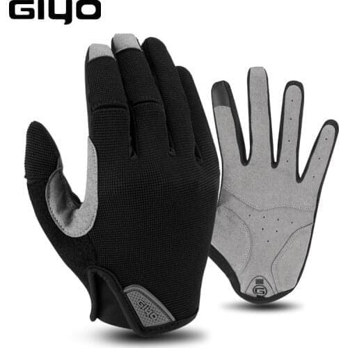 Winter Sport Gloves Full Finger Touch Screen Gloves Shockproof For Mountain Bike Mtb Road Bicycle Cycling Guantes Ciclismo