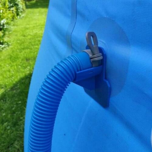 Pool Pipe Holders Anti Puncture Anti Strain 3D Cabin Anti Tear Blue Pipes Holds for 38mm Pipe Pool Pipe Holders Pool Pipe Suppor