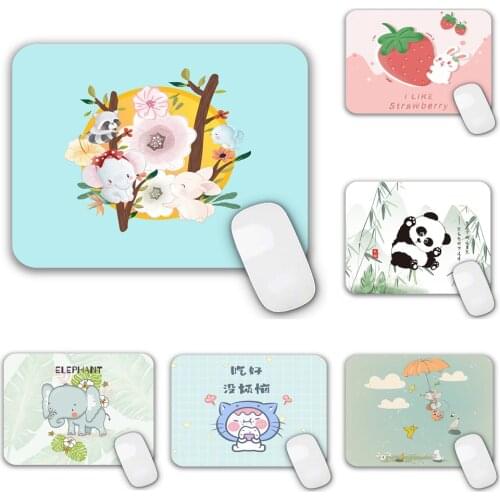 Cute animal mouse pad rubber pad suitable for gamers/office/work/world of warcraft/dota 2/overwatch/csgo