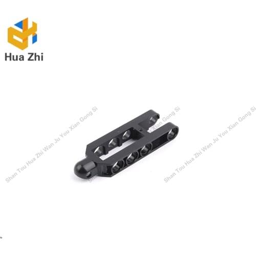 "Building Blocks Parts 32195 6PCS Technic Steering Arm 6.5 x 2 with Towball Socket Rounded, Chamfered LEGOING MOCS Education"