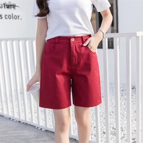 SURWENYUE Women's Cotton Shorts