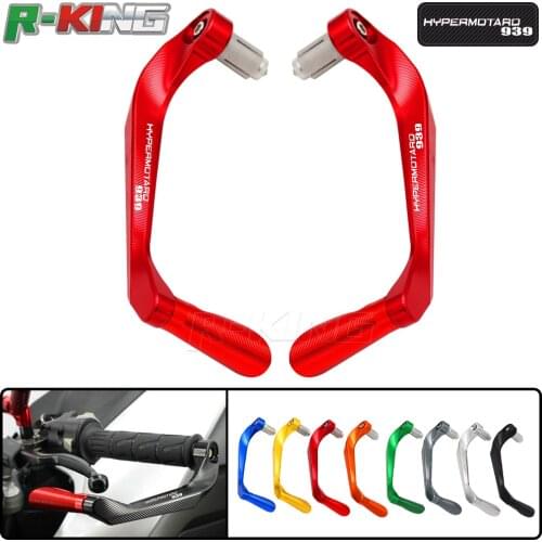 Universal 7/8" 22mm Motorcycle Handlebar Brake Clutch Levers Protector Guard For Ducati HYPERMOTARD 939 Strada 2016 2017 2018