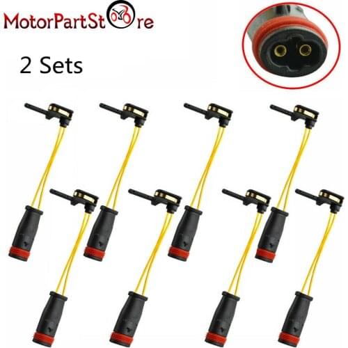 8pcs Car Brake Pad Wear Sensor For Mercedes Benz W211 W220 W203 W221 W204 W212 C230 C240 C250 C300 C320 C350 Replaces 2115401717