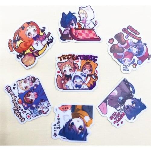 40 cute character stickers crafts scrapbook decoration stickers DIY cute stationery