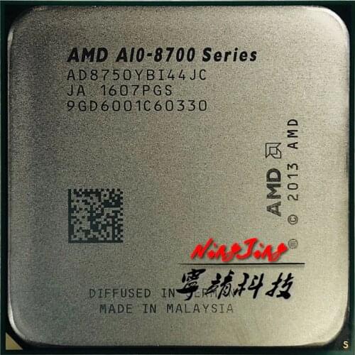 AMD A10-Series PRO A10-8750B A10 8750 3.6G 65W AD8750YBI44JC/AD875BYBI44JC Socket FM2