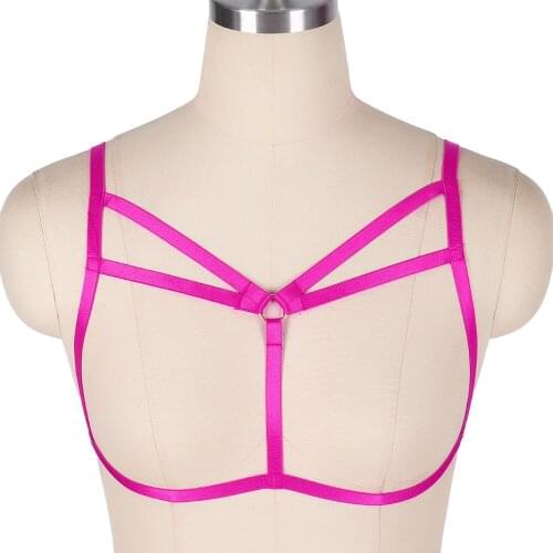 Bdsm Womens Underwear Gothic Clothes Harness Fashion Body Belts Leg Harness Sexy Lingerie Goth Stockings Suspenders Garter Bra