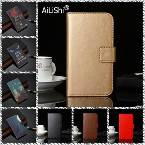 AiLiShi Leather Case For DEXP B160 G250 GL255 B450 BS550 Ixion M340 ES950 Hipe Flip Cover Skin Wallet With Card Slots DEXP Case