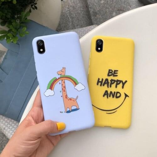 Phone Shell For Xiaomi Redmi 7A Fundas Cute Painted Cover Case For Redmi 7A 7 A Full Covers Coque Ultra Slim Bumper For Redmi 7A