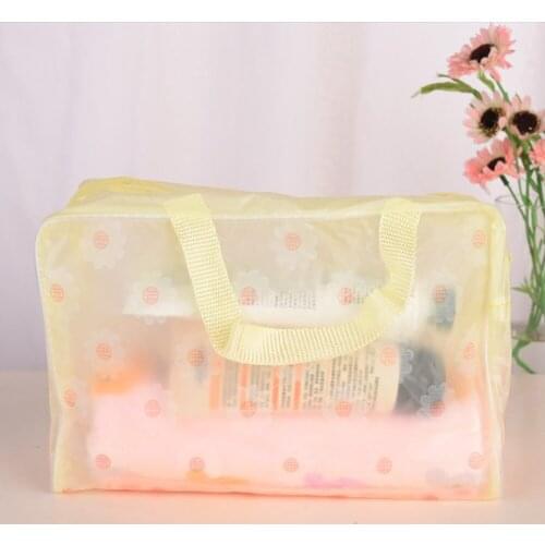 Cosmetics Bags PVC Transparen t Multifunctional Portable Casual Stylish Travel Cosmetics Bags Wash Bath Products Cosmetics Bags