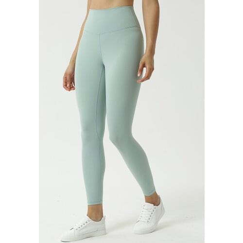 CHRLEISURE Yoga High-Waisted Butt-Lifting Leggings Nine-Point Pants Peach Hip Leggings Women Skin-Friendly