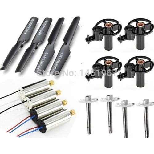 JJRC H8C RC Quadcopter Spare Parts Set Motor Propeller gear ,etc Part Also for DFD F183 Drone
