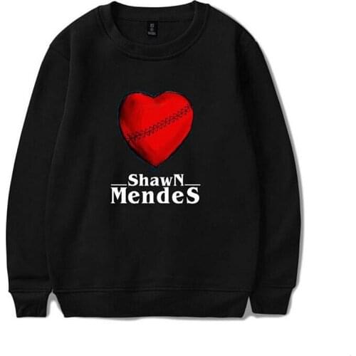 New Shawn Mendes Hoodie Autumn Women Hoodies Print Hip Hop Sweatshirts Mens Long Sleeve Sweatshirt Pullover Jacket Girls Female
