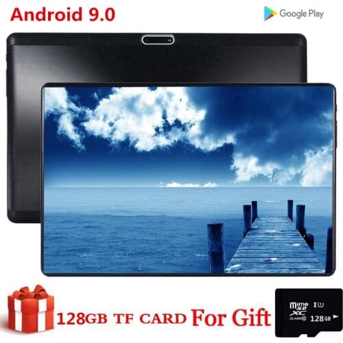 CARBAYTA 10.1 Inch 128GB TF Card Tablet MID PC Global Bluetooth Wifi Phablet Android 9.0 2.5D Tablet CE Band 32GB Computer