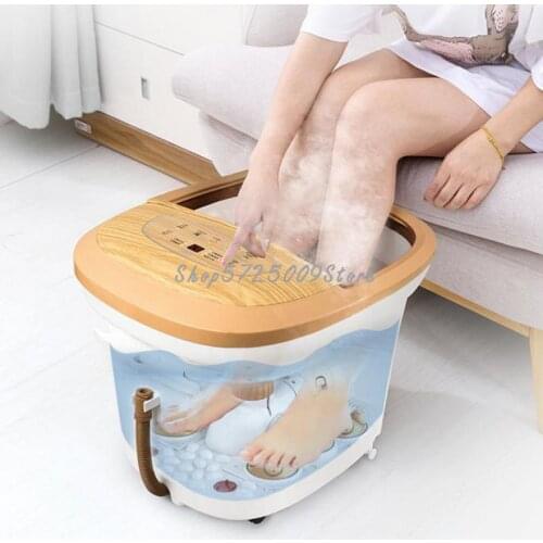 Footbath Fully Automatic Household Footbath Electric Massage Heating Foot Soaking Basin Wu Xin Same Style Foot Soaking Bucket