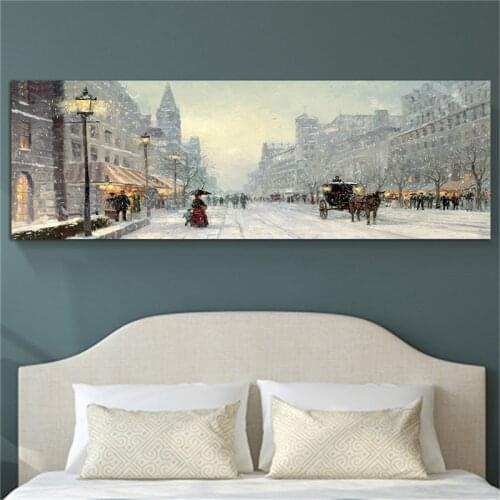 Poster on the wall scandinavian style room decoration pictures art canvas posters prints street landscape cuadro wall painting