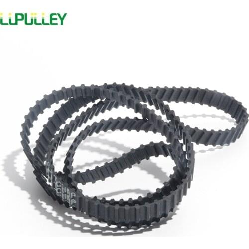 LUPULLEY DA-XL Rubber Timing Belt 10/15mm Belt Width DA-XL 314/320/330/340/348/350/352/360/364/370/376mm With Teeth On Both Side