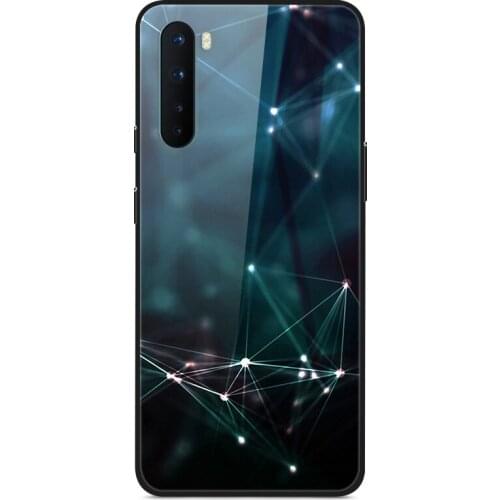 Glass Case For Oneplus Nord Phone Case Phone Cover Phone Shell Back Bumper Series 2