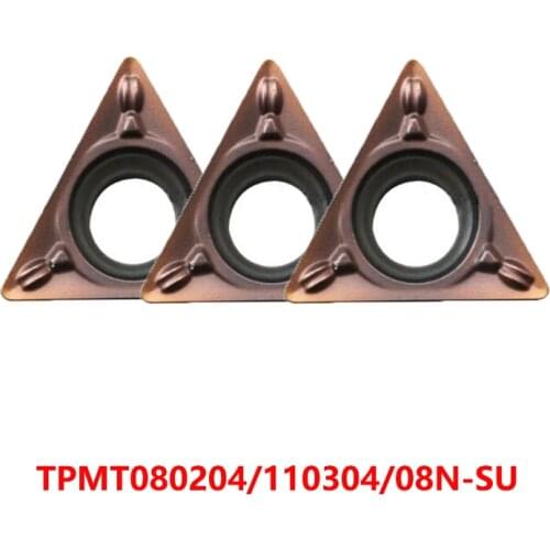 TPMT080204 TPMT110304 TPMT110308 N-SU AC530U Carbide Inserts TPMT 080204 110304 110308 Lathe Cutter Turning Tools 10pcs Original