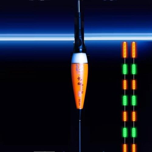 Smart LED Fishing Float Electronic Buoy USB Charger Fishing Bite Automatic Color Changing Night Luminous Float Fishing Tackle