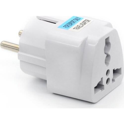 Universal EU To US British Canada Australia Conversion Plug Three 2 PiN Hole Design Travel Charger Adapter