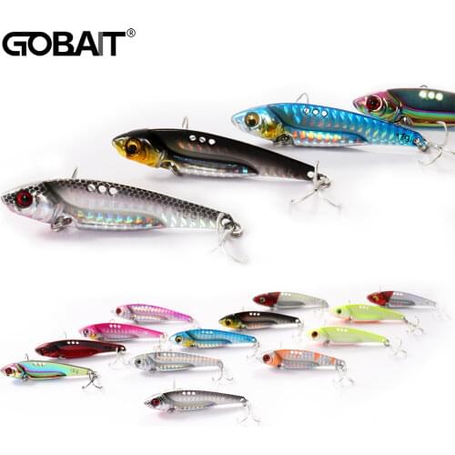 VIB Fishing Lure 7-18g Artificial Blade Metal Sinking Spinner Crankbait Vibration Bait Swimbait Pesca for Bass Pike Perch Tackle