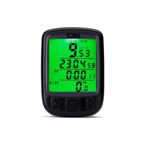 50Pcs/Lot Waterproof Large-screen Mountain Computer Speedometer Odometer Backlight Stopwatch