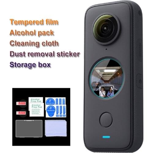 Tempered Glass Film for Insta 360 ONE X2 Screen Protector for Insta 360 ONE X2 Camera Len Film Glasses Protection Accessories