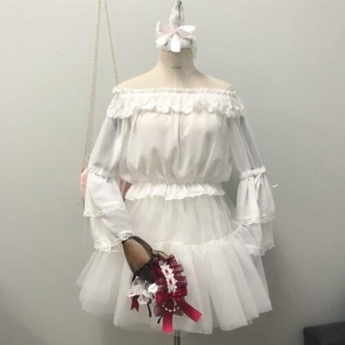 Women Cosplay Lolita Dress boneless lolita bustle Hoop Crinoline Cage Bustle Gothic Dress Adjustable Pannier Accessories