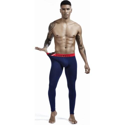Winter underwear men thermal underwear men sleepwear for men underwear men Youth cotton thin slim fit Fashion trend solid color
