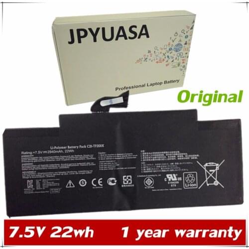 7XINbox 7.5V 22wh 2940mAh Original C21-TF201X Laptop Battery For ASUS Transformer Pad TF300 TF300T TF300TG TF300TL C20-TF20IX