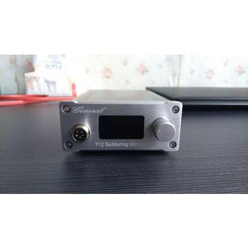 88*38oled1.3Inch Digital Display T12 Abalone Welding Table Cabbage White Light Welding Table Soldering Iron Aluminum Case Shell