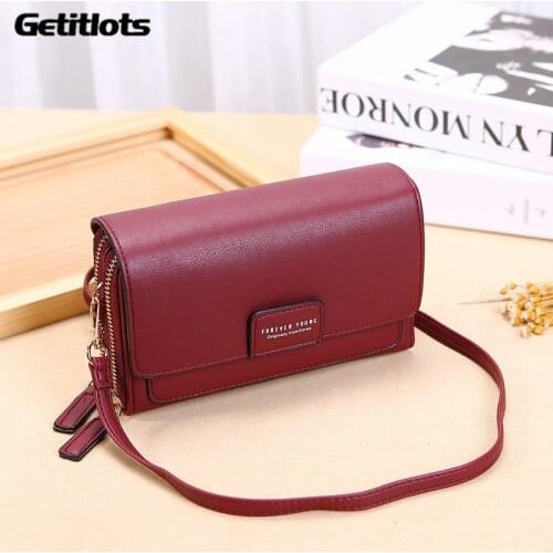2020 New Luxury Brand Handbags Women Korean Clutch Bags High Quality Vertical Purse Designer Messenger Bag Mobile Phone Bags
