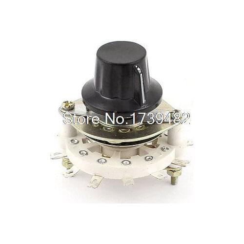 KCT 1P11T TV Radio Ceramic Rotary Band Channel Switch Selector
