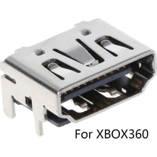 1PC Replacement Kits HDMI-compatible Port Connector Socket Plug for Xbox360 XBOX 360 Console Accessories
