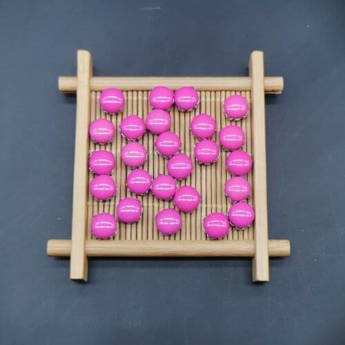 Round Crystal Sew On Strass Diamond Peach Blossom Acryl Decorative Stones Accessories For shoes Diy Strass Stone Handmake Crafts