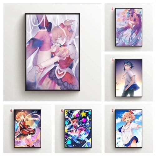 Modular Canvas Pictures Macross Delta Freyja Wion Anime Poster Prints Painting Home Decor Wall Art No Framework For Living Room