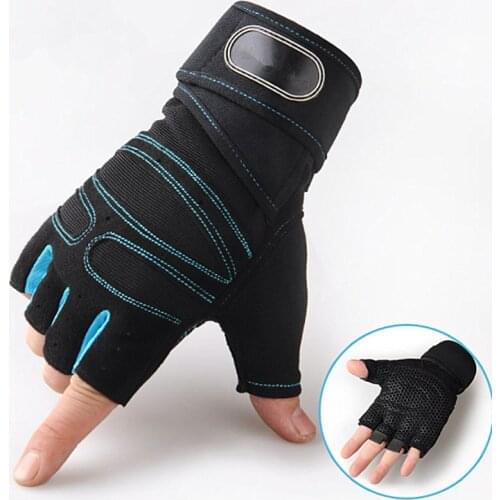 Gym Gloves Fitness Weight Lifting Gloves Body Building Training Sports Exercise Sport Workout Glove for Men Women M/L/XL