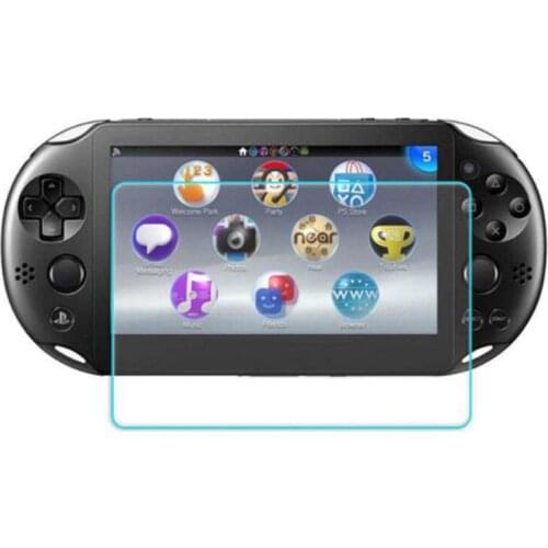 Front Tempered Glass Screen Protector+Back Clear Full Cover Protective Film Guard for Sony PlayStation Psvita PS Vita PSV 2000
